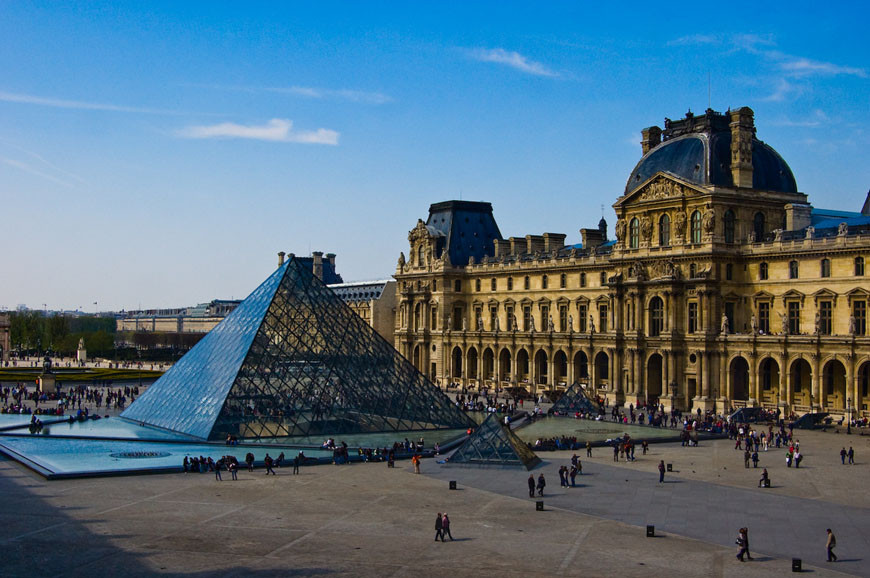 Louvre Museum In Paris