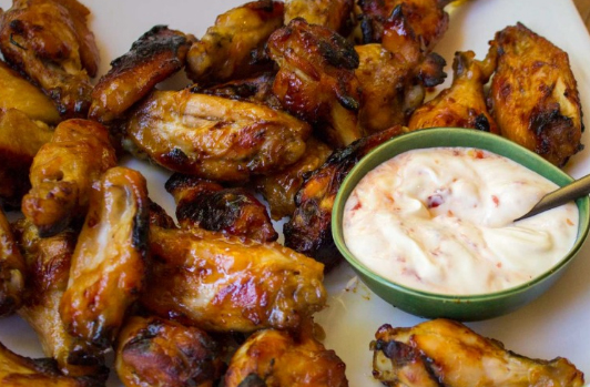 APRICOT CHICKEN WINGS