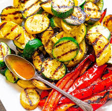Chile-Coated Grilled Summer Squash & Zucchini